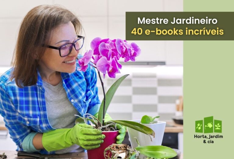 Horta, Jardim & Cia lança a Coleção Mestre Jardineiro: 40 e-books completos 1 E-book mestre jardineiro